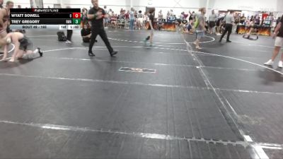 165 lbs 1st Place Match - Wyatt Sowell vs Trey Gregory, Roundtree Wreslting Academy