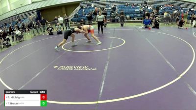 14U Boys - 155 lbs Quarters - Thomas Brauer, Maurer Coughlin Wrestling Club vs Bradyn Michlig, Askren Wrestling Academy