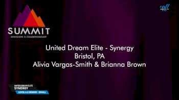 United Dream Elite - Synergy [2025 L4.2 Senior - Small Prelims] 2025 The D2 Summit