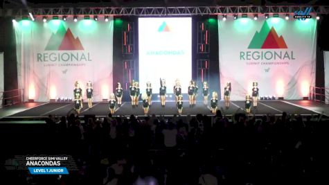CheerForce Simi Valley - Anacondas [2025 L1 Junior Day 1] 2025 The West Regional Summit & The Recreational Summit