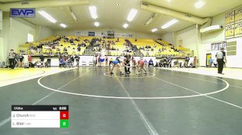 170 lbs Quarterfinal - Jayden Church, Skiatook Girls High School vs Lilah Blair, Little Axe Womens Wrestling