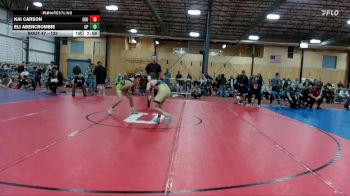 133 lbs Champ. Round 1 - Eli Abercrombie, Providence (Mont.) vs Kai Carson, Eastern Oregon University