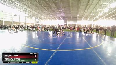 75 lbs Semifinal - Treycen O`Dell, Sanderson Wrestling Academy vs Nikolai Tibbs, Ravage