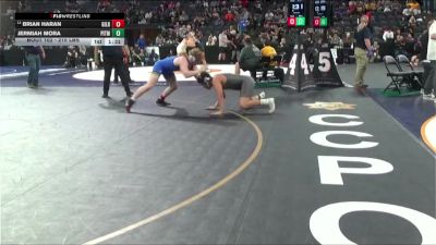 215 lbs Round Of 64 - Brian Haran, Gilroy (CC) vs Jermiah Mora, Pitman (SJ)