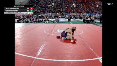 3A 113 lbs Quarterfinal - Colton Storey, Kellogg vs Will Osterhout, Declo