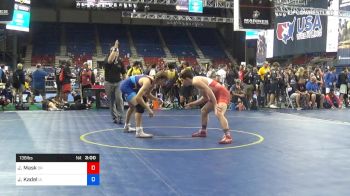 138 lbs Rnd Of 64 - Jacob Mask, Oregon vs Jarod Kadel, Iowa
