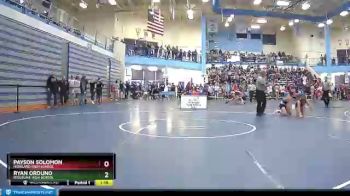 126 lbs Champ. Round 2 - Payson Solomon, Highland High School vs Ryan Orduno, Ridgeline High School