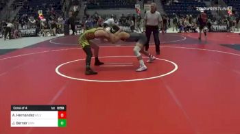 145 lbs Consi Of 4 - Angel Hernandez, Relentless Wrestling Club vs Jaden Berner, Grindhouse Wrestling Club