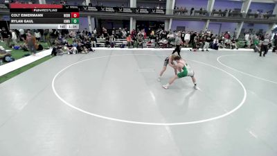 Junior Boys - 150 lbs Champ. Round 1 - Rylan Gaul, Iowa vs Colt Eimermann, Nebraska