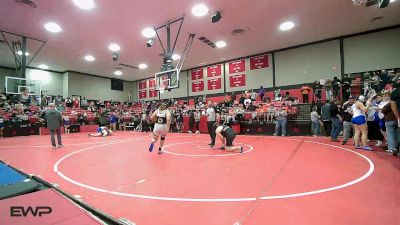 170 lbs Quarterfinal - Kyli Davis, Dewar HS Girls vs Kaylie Phelp, Hulbert High School