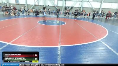 81-92 lbs Round 2 - Jordan Dunigan, NWWC vs Katherine Johnston, Lind-Ritzville Marmots Wrestling