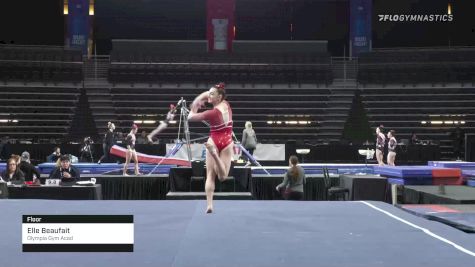 Elle Beaufait - Floor, Olympia Gym Acad - 2022 Elevate the Stage Toledo presented by Promedica