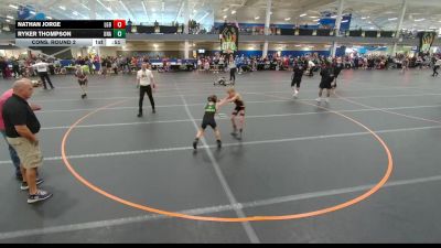 70 lbs Cons. Round 2 - Nathan Jorge, Lake Gibson Braves vs Ryker Thompson, Unattached