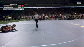 D3-190 lbs Champ. Round 1 - Davi`on King, Michigan Center vs Paul Stanczak, Armada