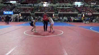 95 lbs 2nd Place Match - Jazzy Red Tomahawk, Heights Wrestling Club vs Kailyah Bento, CWC Thunder