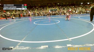 73 lbs 5th Place - Mia Dominguez, California vs Kinsley Ontiveros, Texas Elite Wrestling Club