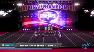 San Antonio Spirit - Team Lime [2022 L3 Senior - D2 Day 1] 2022 American Cheer Power Southern Nationals DI/DII