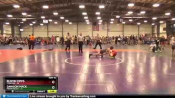 100 lbs Round 2 - Dawson Mack, Minion Black vs Rustin Fipps, Team USA