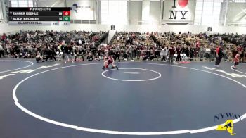 86 lbs Quarterfinal - Tanner Keehle, Xtreme Wrestling vs Alton Bromley, 518 Grapplers
