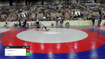 90 lbs Consi Of 8 #2 - Kaine Giddens, Foundation Wrestling vs Grant Dait, Teknique Wrestling