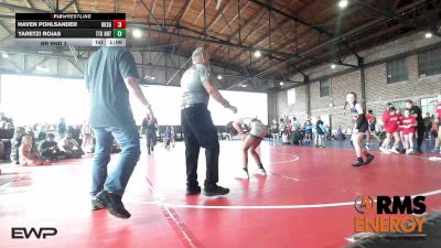 80 lbs Rr Rnd 3 - Haven Pohlsander, Oklahoma Supergirls vs Yaretzi Rojas, Team Tulsa Girls NDT