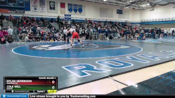 220 lbs Champ. Round 2 - Cole Will, Eagan vs Dylan Henrikson, Farmington