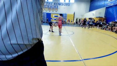 120 lbs Round 3 (8 Team) - Samuel Chica, SOWA /HWC vs Nicholas Schuyler, The Outsiders