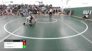 144 lbs Quarterfinal - Lance Stewart, Fitch vs Kolby Sanders, Ellis Tech