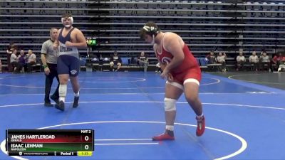 285 lbs Semifinal - James Hartleroad, Dekalb vs Isaac Lehman, NAPOLEON