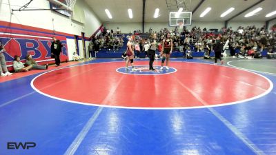 155 lbs Consi Of 8 #2 - Peyton Blanton, Tulsa Union Girls vs Shelby Correa, Jenks