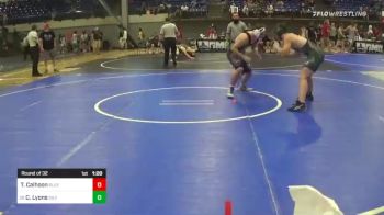 160 lbs Round Of 32 - Tavis Calhoon, Blue Thunder vs Chris Lyons, Silverback BJJ