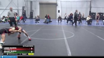 56 lbs Finals (2 Team) - Jaisen Sharma, Warhawks vs Bradey Bleich, Mat Assassins