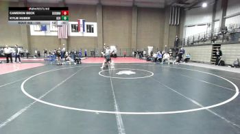 135 lbs Cons. Round 5 - Kylie Huber, Garden City vs Cameron Beck, Seckman