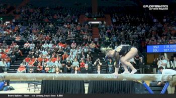 Lacy Dagen - Beam, Oregon State - 2019 NCAA Gymnastics Regional Championships - Oregon State