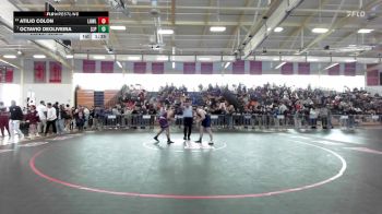 215 lbs Consolation - Atilio Colon, Lowell vs Octavio DeOliveira, Saint John's Prep