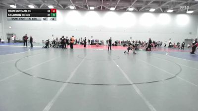132 lbs Consi Of 8 #1 - Ryan Morgan Jr., OH vs Solomon Johns, CT