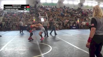 145 lbs Champ. Round 2 - Layden Hively NE2, Kenmore Wrestling Club vs Garrison Pierce SW2, CEWA