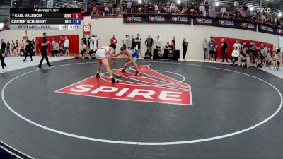 79 kg Champ. Round 4 - Cael Valencia, Sunkist Kids Wrestling Club vs Carter Schubert, Oklahoma Regional Training Center