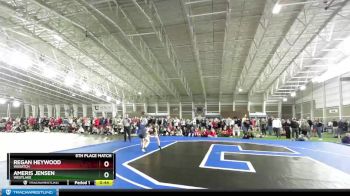 125 lbs 5th Place Match - Regan Heywood, Wasatch vs Ameris Jensen, Westlake
