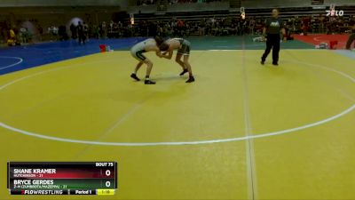 125 lbs Champ. Round 1 - Shane Kramer, Hutchinson vs Bryce Gerdes, Z-M (Zumbrota/Mazeppa)