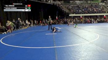 60 lbs Champ. Round 1 - Till Stroud, Edina Wresting Association vs Lucas Connor, Outlaw Wrestling Club