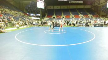 126 lbs Cons 32 #1 - Caden Briquelet, Arizona vs Daniel Benavides, California