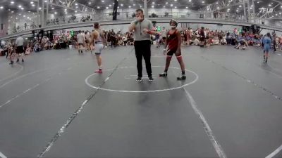 110 lbs Round 4 (8 Team) - Aaron Szumowski, The Outsiders vs AJ Smith, Barn Brothers WC