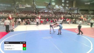 156 lbs Rr Rnd 2 - Angelo Duarte, Team Pueblo vs Kennan McCloud, Grizzly WC