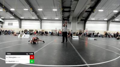 70 lbs Semifinal - Hudson Stenglein, Journeymen Wrestling Club vs Darian Bostick, Gold Rush Wrestling Academy Reno