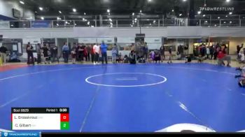 48 lbs Semifinal - Cameron Gilbert, NOVA WC vs Lincoln Grosskreuz, Guerrilla Wrestling (GWA)