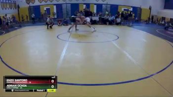 160 lbs Quarters & Wb (16 Team) - Enzo Santoro, Maximum Performance vs Adrian Ochoa, Eagle Empire