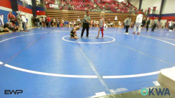 70 lbs Rr Rnd 4 - Turk Hockett, Caney Valley Wrestling vs Hayden Wenetshlager, Salina Wrestling Club