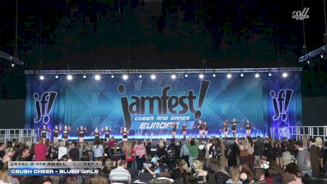 Crush Cheer - Blush Girls [2026 L2 U14 Small Day 1] 2026 JAMfest Europe