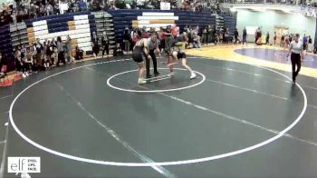 115 lbs. Champ. Round 3 - Kristen DeLaRosa, Broken Arrow vs Maddox Quiroz-White, Little Rock Central